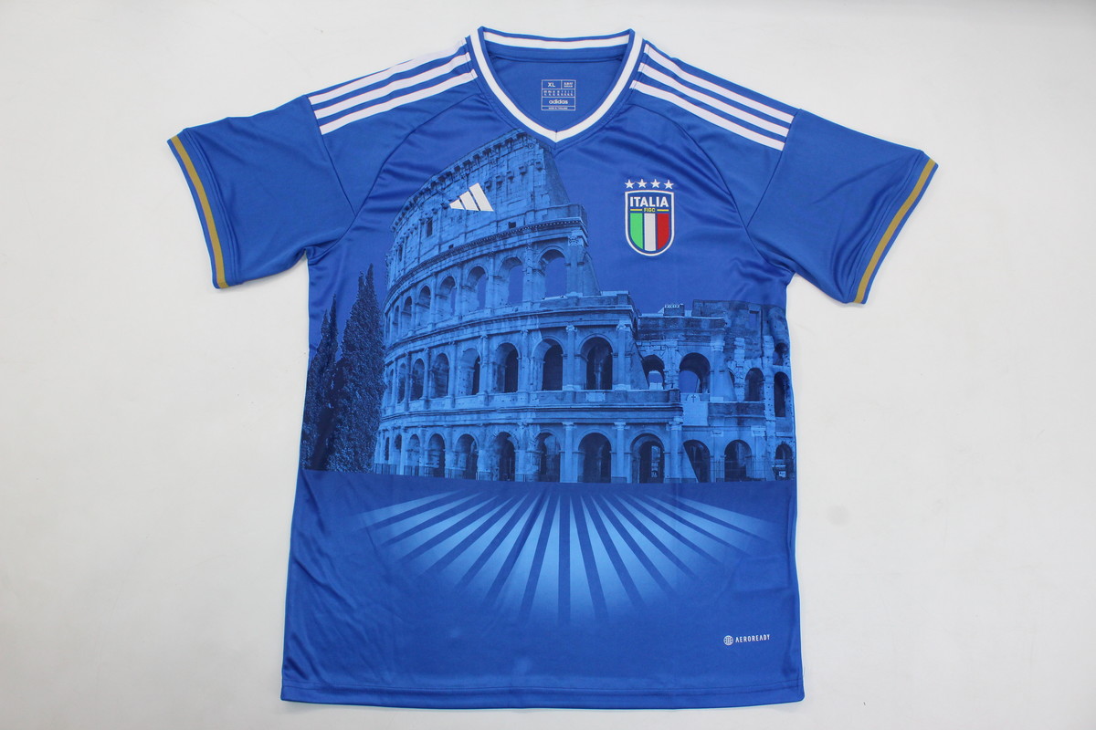 AAA Quality Italy 23/24 Special Blue/White Soccer Jersey